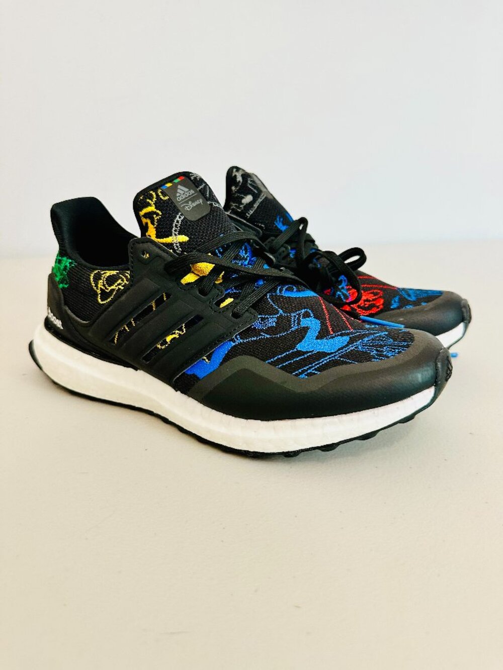 NEW ADIDAS X DISNEY ULTRA BOOST MULTICOLOR GOOFY RUNNING SNEAKERS UNISEX 6.5